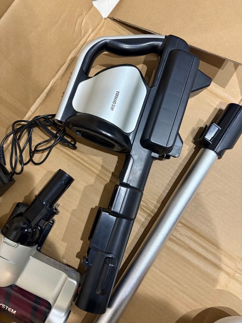 アイリスオーヤマ 掃除機 コードレス サイクロン スティッククリーナー 2WAY