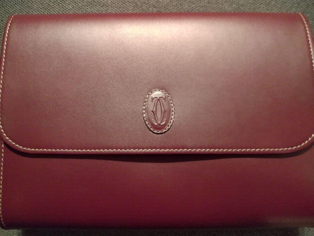 Cartierレザー クラッチバッグ