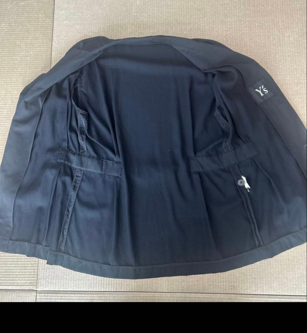 y's ヨージヤマモト　ブラック　テーラードジャケット