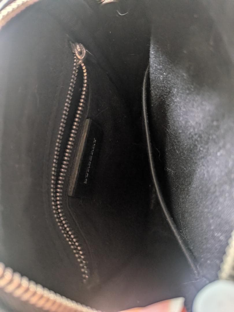 】バーバリー ノバチェック ショルダーバッグ レザーとウール