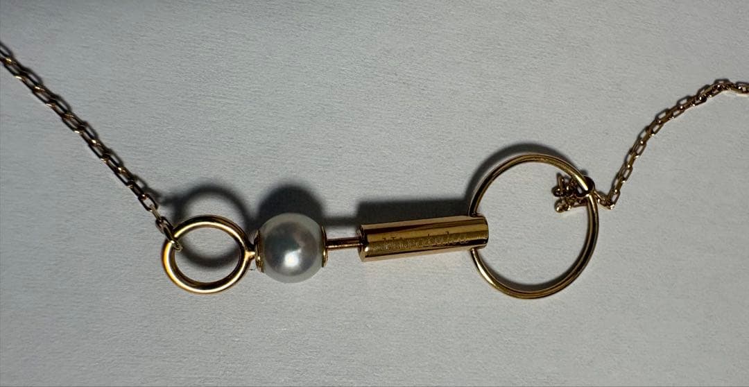 Hirotaka ヒロタカネックレスMosquito Pearl K10