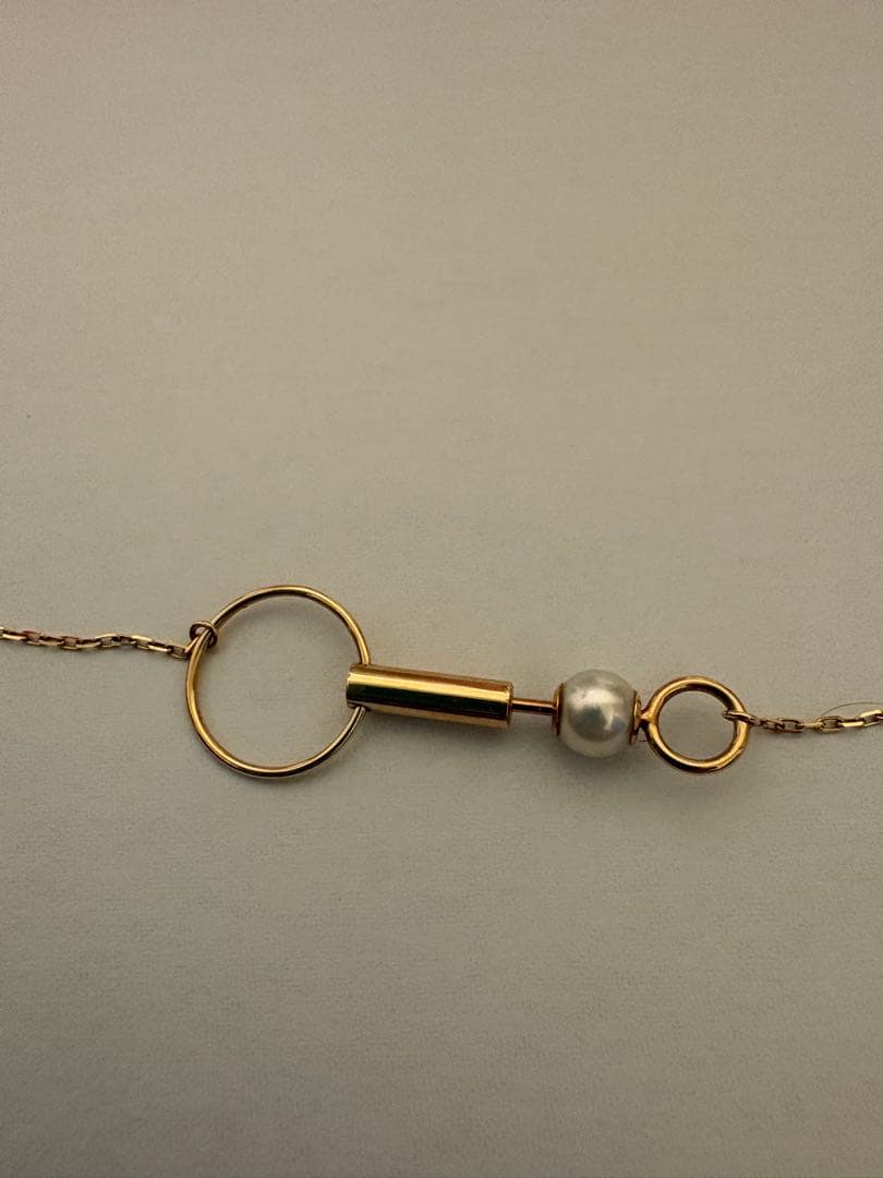 Hirotaka ヒロタカネックレスMosquito Pearl K10