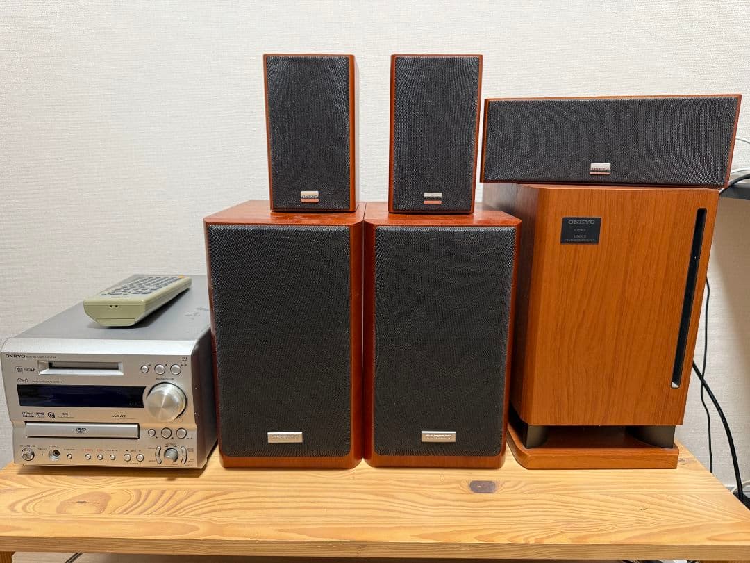取引予定　ONKYO FR-9GXDV DVD CD MDプレーヤーなど