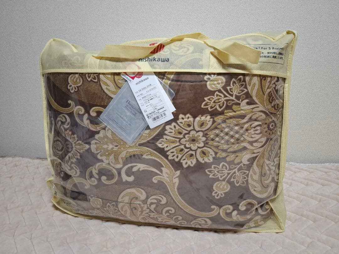 未使用　西川製　ゴアテックス　羽毛ふとん　シングル　サイズ　高級品