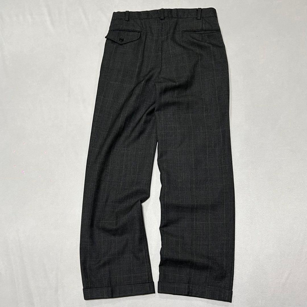 80s Ralph Lauren 樫山製 グレンチェック ウール スラックス