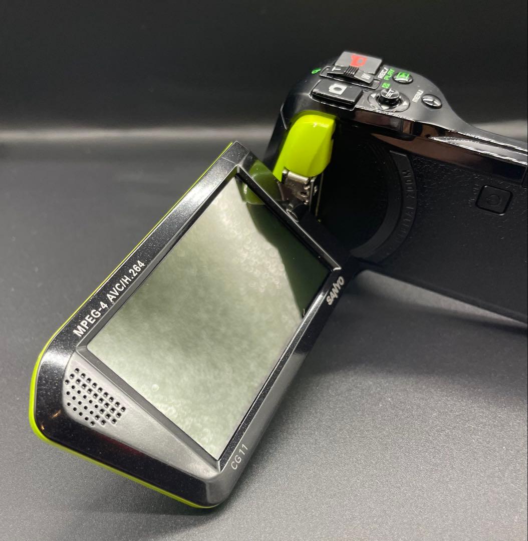 SANYO XACTI DMX-CG11 デジタルムービーカメラ グリーン
