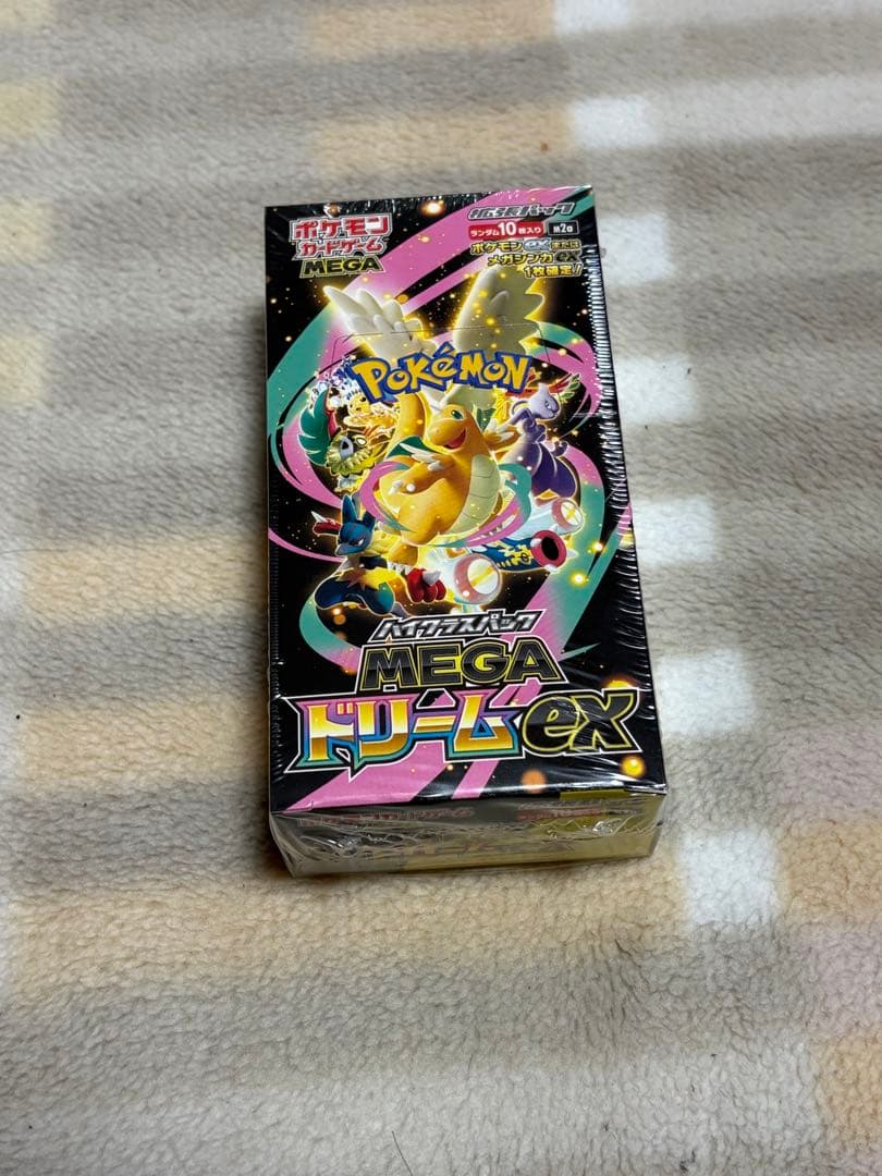ポケモンカードMEGA MEGAドリームex シュリンク付き