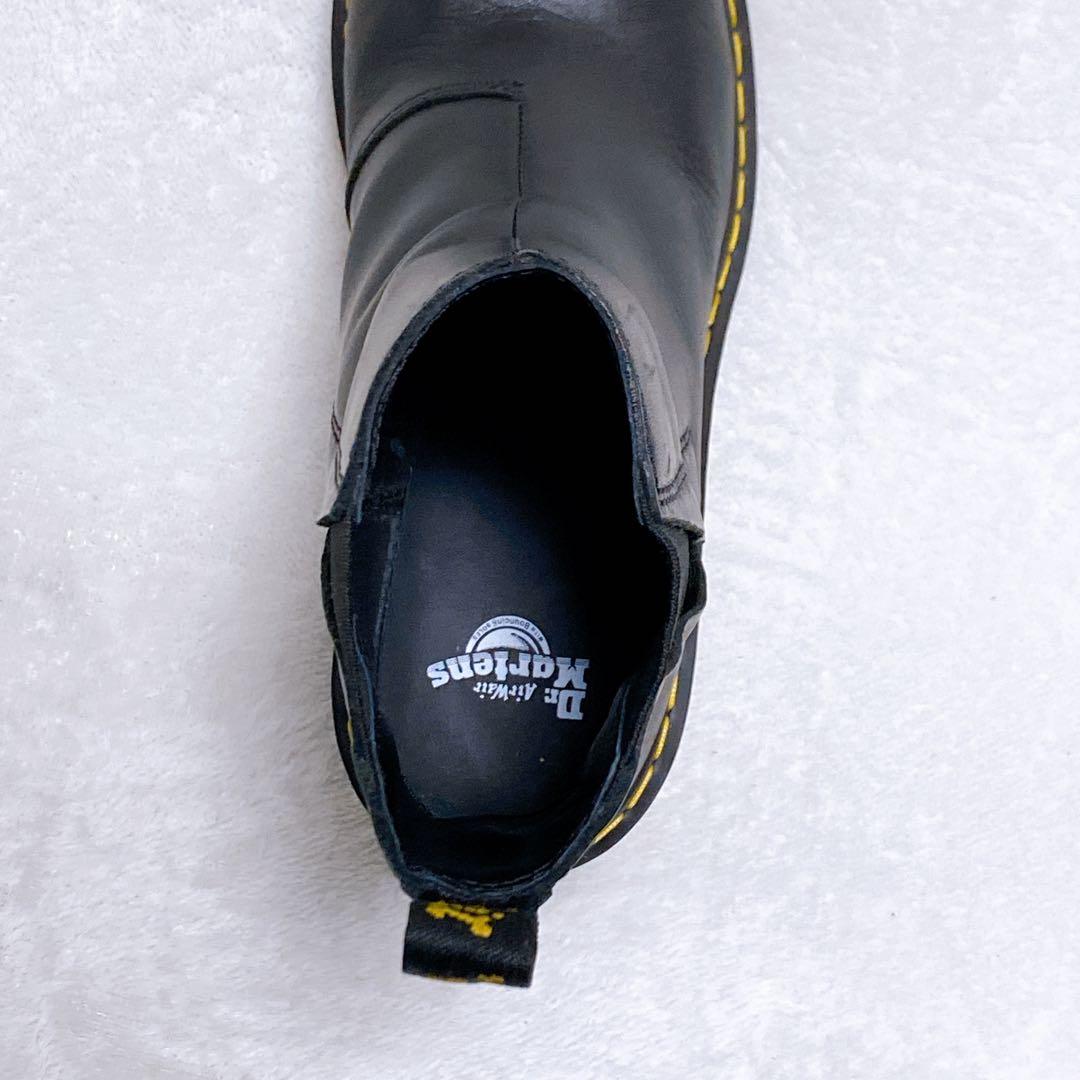 美品　ドクターマーチン　SPENCE　UK5　サイドゴア　厚底ヒール　ブラック