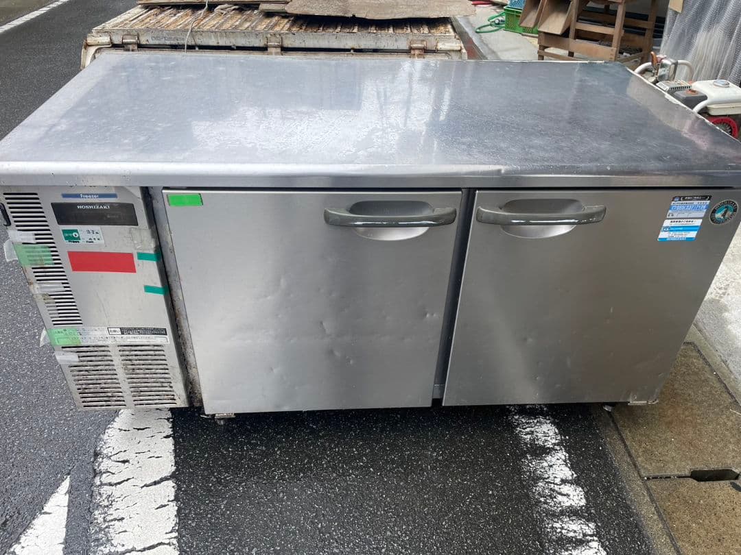 ホシザキ 業務用 テーブル形 冷凍庫 FT-150SDE 2ドア 100V