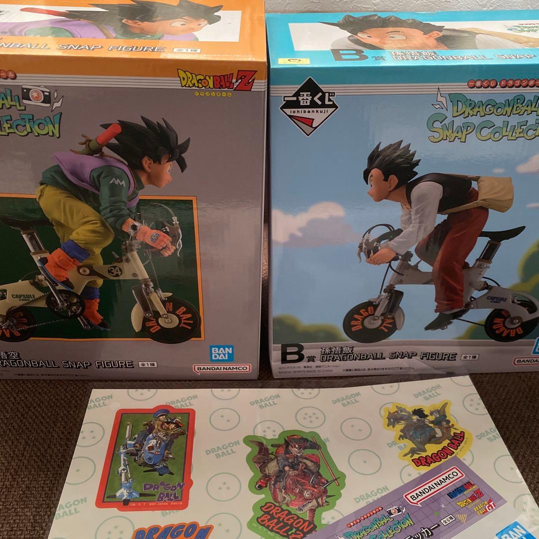 ドラゴンボールス　一番くじ スナップコレクション　フィギュア　セット