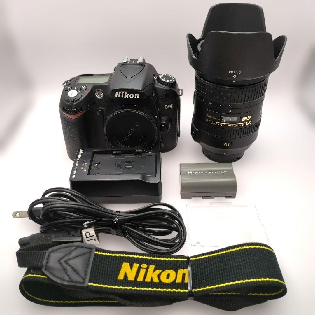 Nikon D90 AF-S 18-200VRII レンズセット