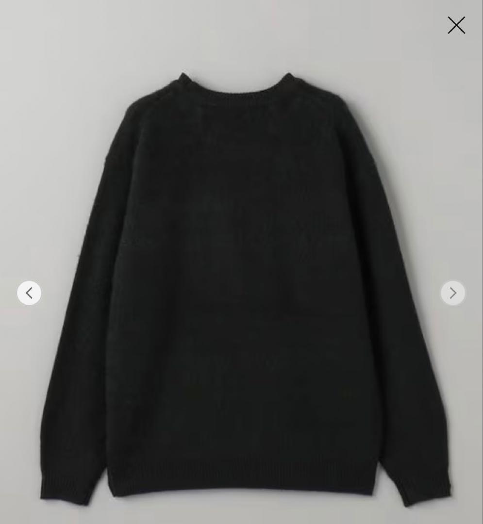 ビューティアンドユース ユナイテッドアローズ　ヤク クルーネック ニット L