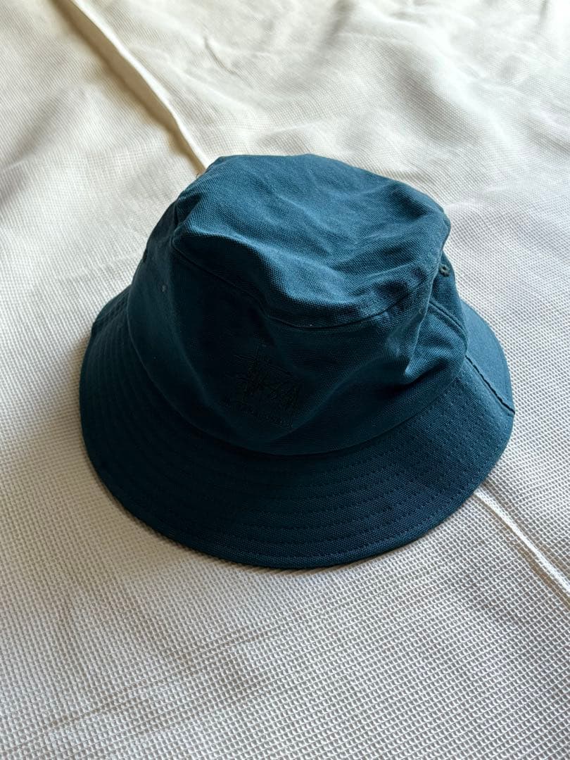 stussy × carheart バケットハット ダック エメラルド L/XL