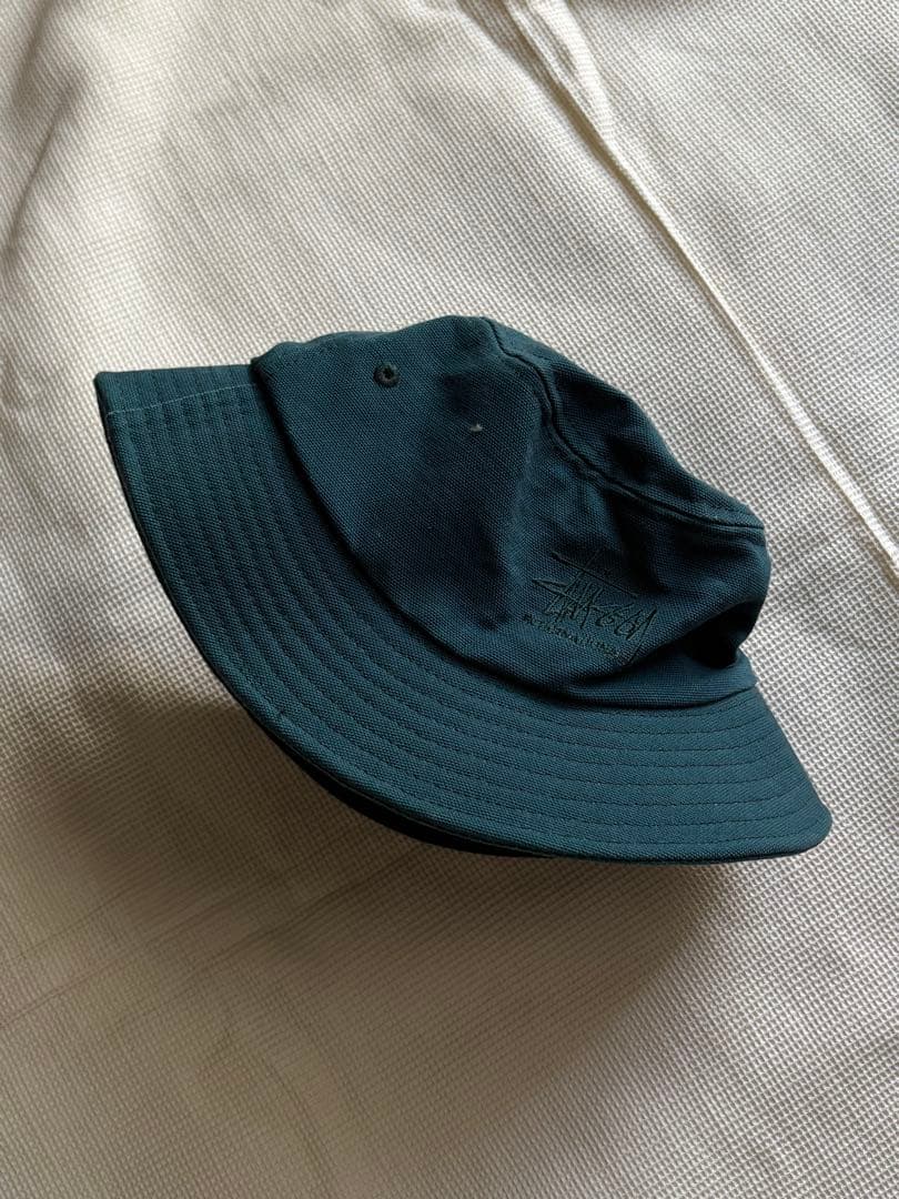 stussy × carheart バケットハット ダック エメラルド L/XL