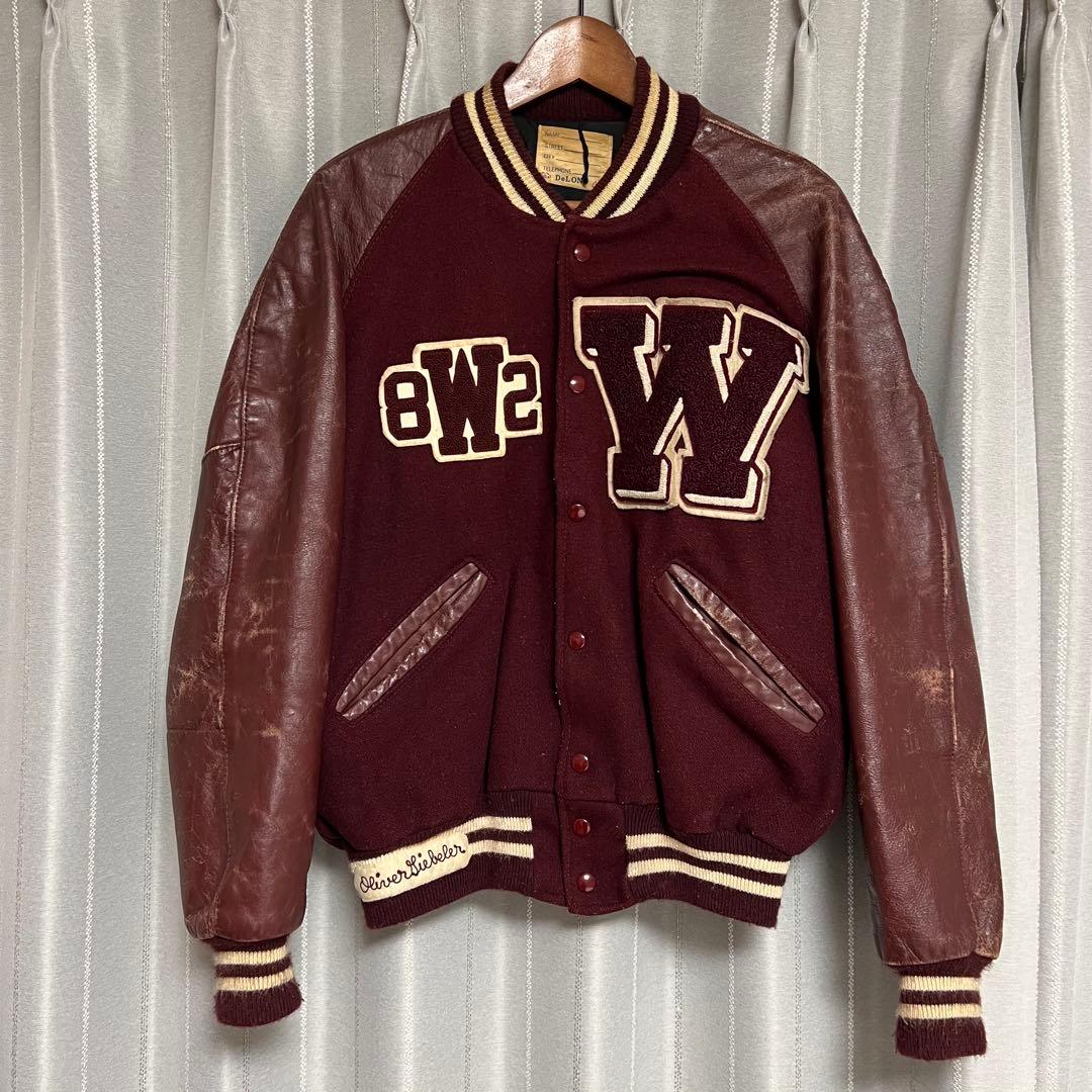 t*t様 70〜80s ビンテージ デロング DeLong スタジャン アワード