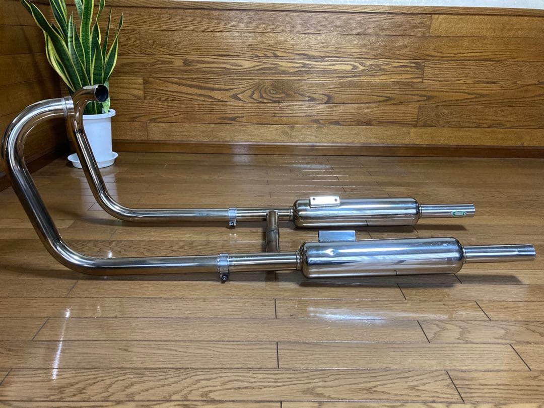 森*樹様 w650 POSH Faith ステンレスキャブトン フルエキゾースト