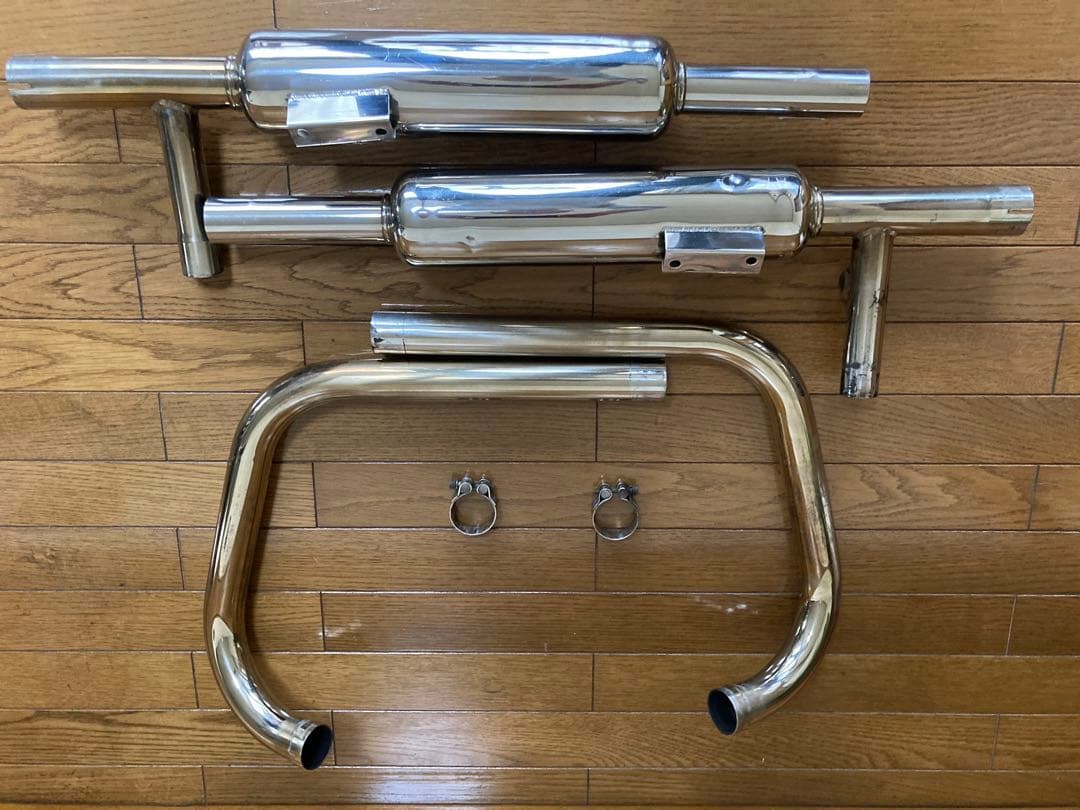 森*樹様 w650 POSH Faith ステンレスキャブトン フルエキゾースト