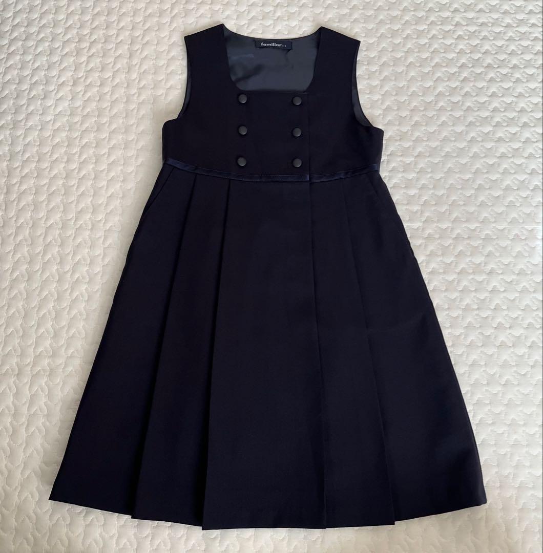 美品　ファミリア　お受験　アンサンブル　115