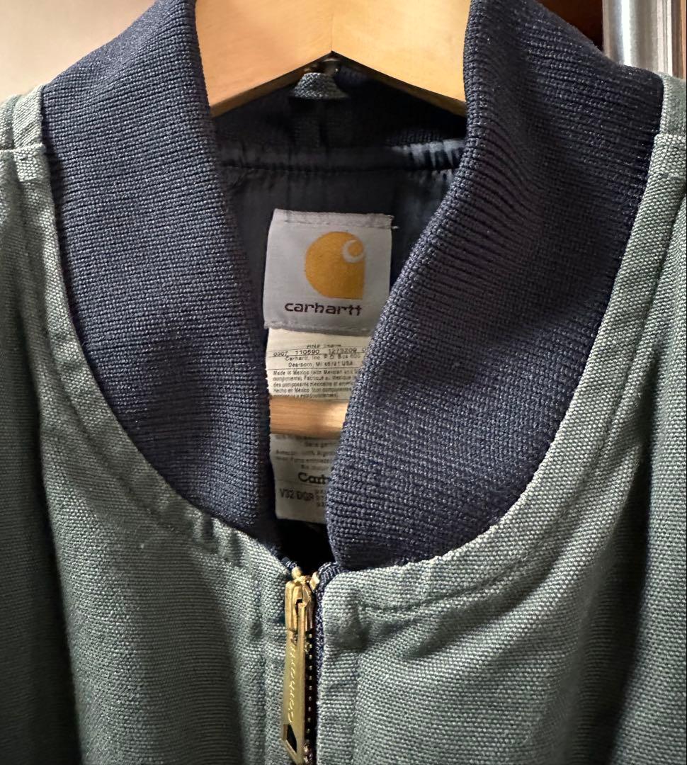 美品　Carhartt カーハート ダック ベスト　キルティング