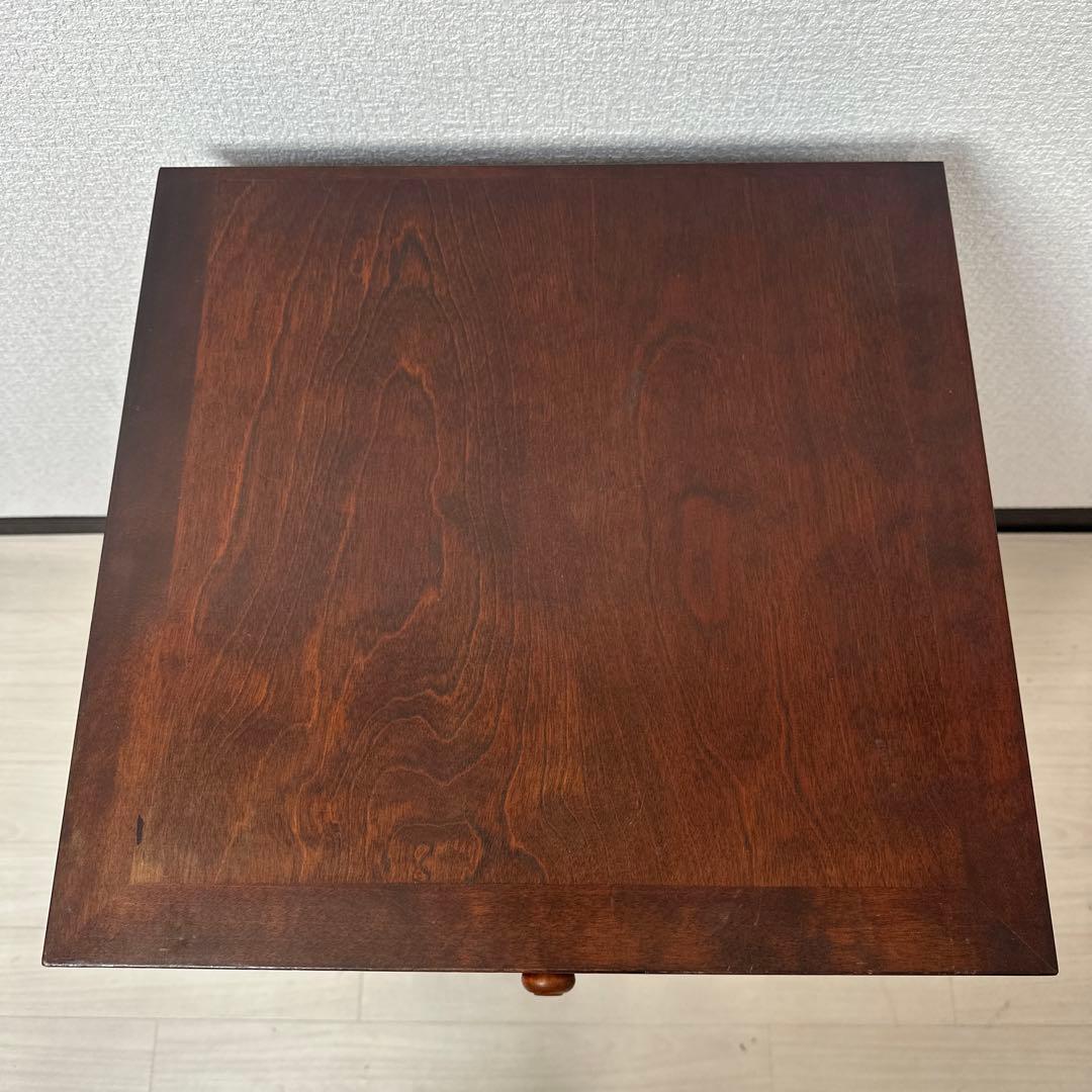 松本民芸家具 立体的なデザインT型脇棚 サイドチェスト 約13万8千円 ※i4※