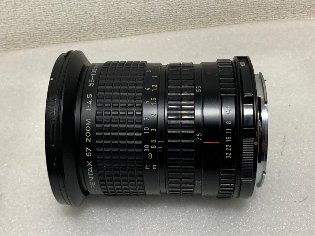 フィルムカメラ smc PENTAX 67 zoom 1:4.5 55-100mm