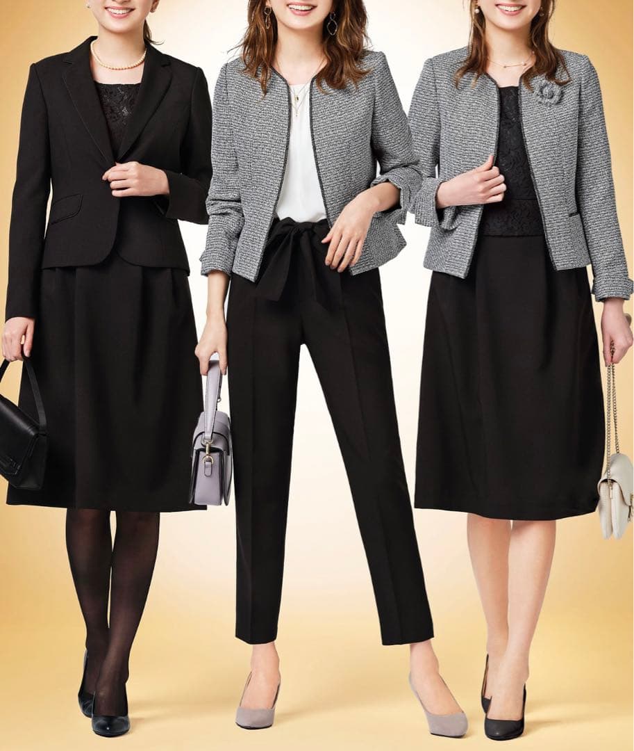 GeeRA ジーラ　着回し５点セットスーツ　11号