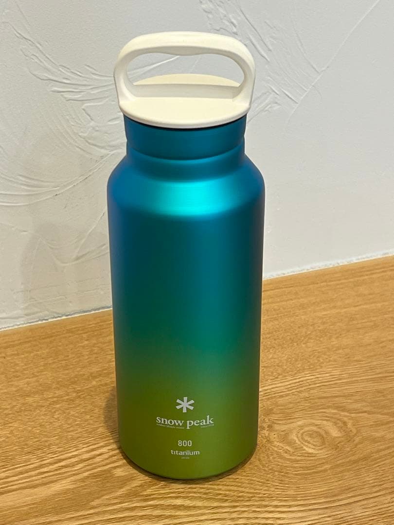  peak チタン水筒 800ml グラデーション（新品未使用品）
