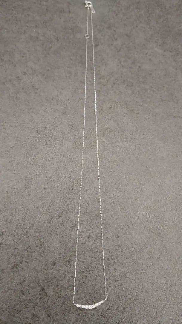 Pt850　ダイヤモンドネックレス