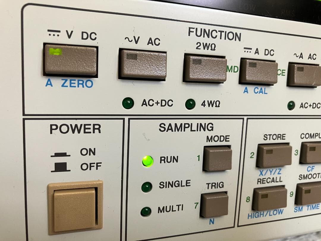 ADVANTEST R6871E 6.5桁 DMM