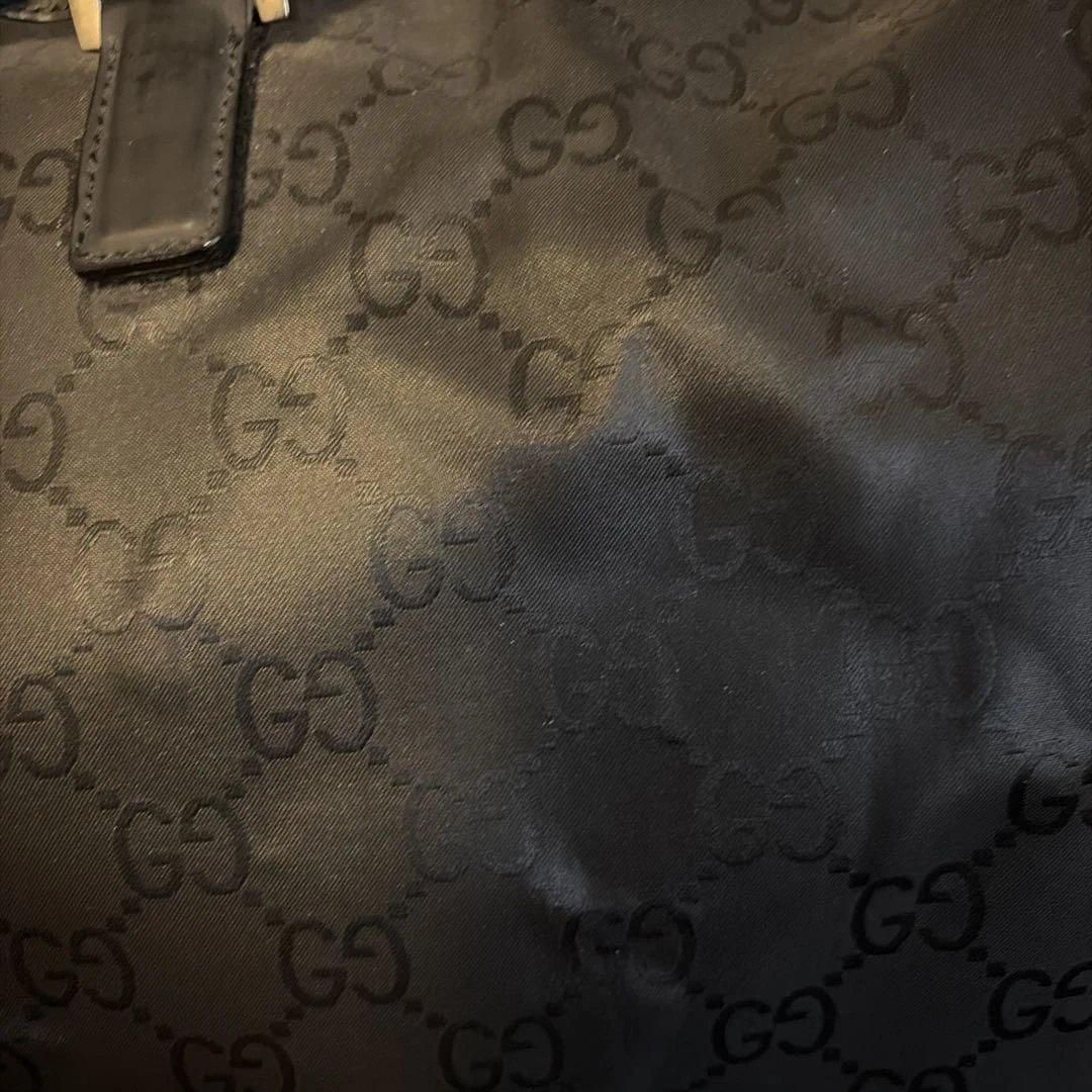 【美品】GUCCI グッチ ボストンバッグ GG柄