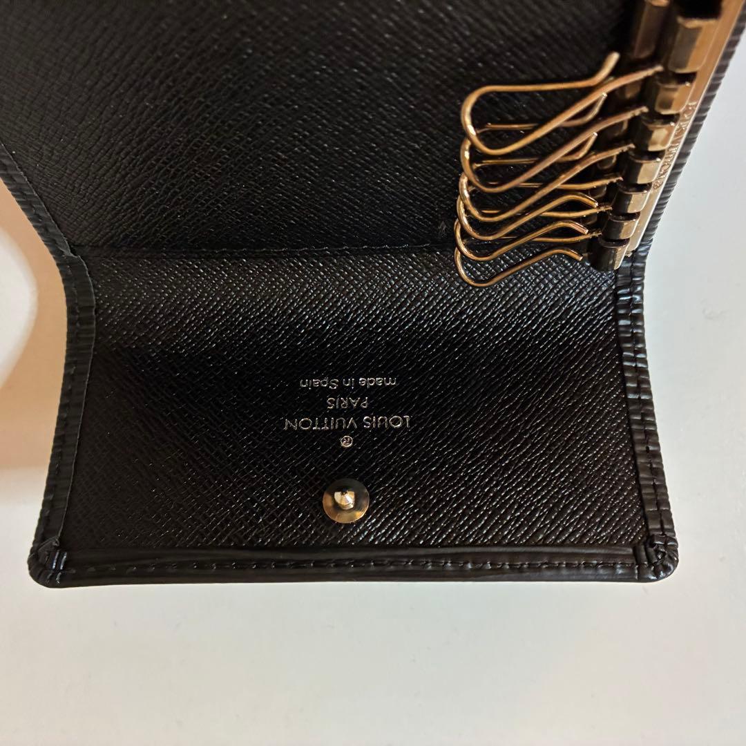 【新品未使用】LOUIS VUITTON エピレザー ブラックキーケース