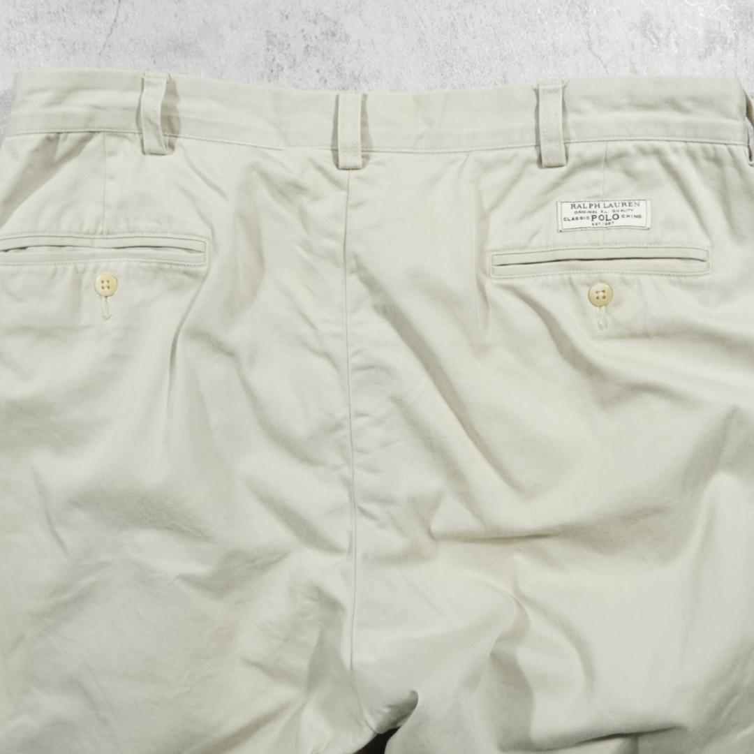 90s マカオ製 ポロチノ POLO ラルフローレン ANDREW PANT