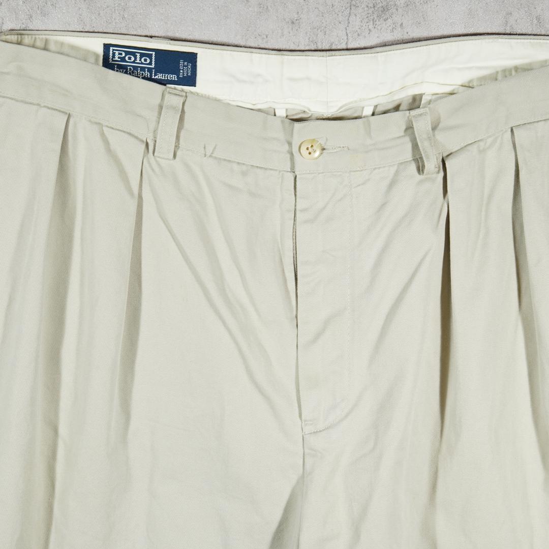 90s マカオ製 ポロチノ POLO ラルフローレン ANDREW PANT