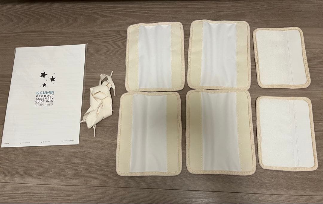 GGUMBI ベビーサークル Morning Star 敷きパッド付