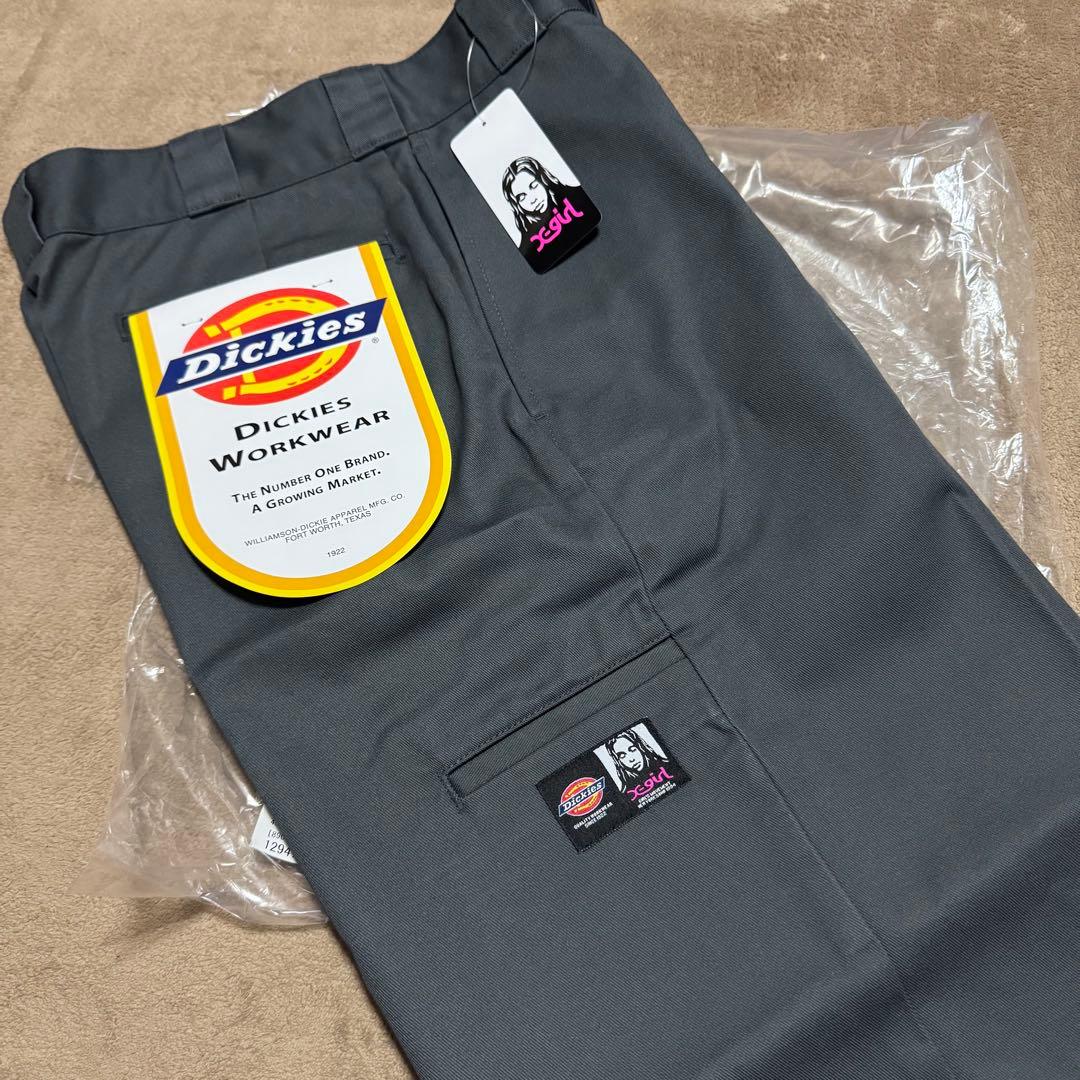 x-girl dickies コラボ WORKSHORTPANTS 新品 S