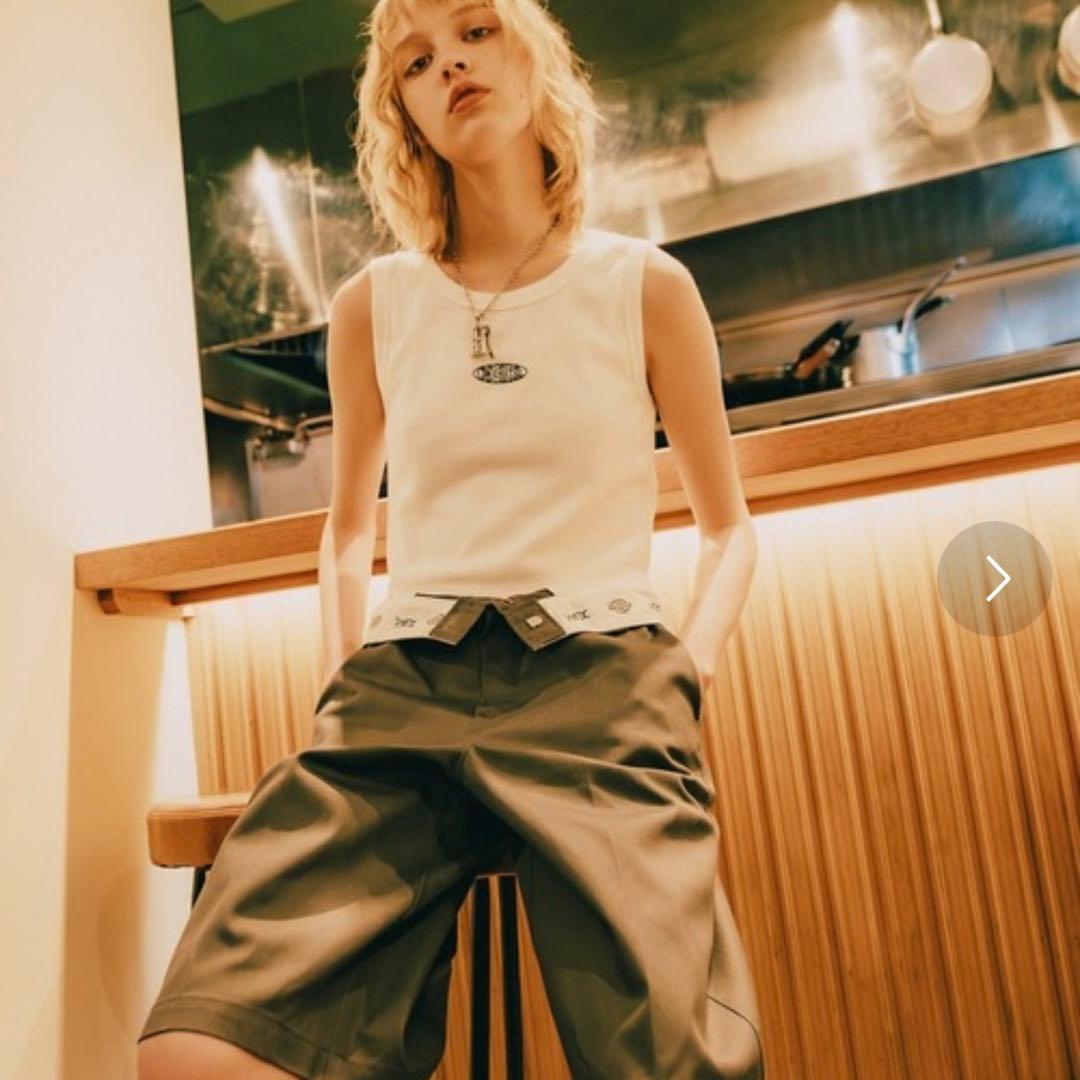 x-girl dickies コラボ WORKSHORTPANTS 新品 S
