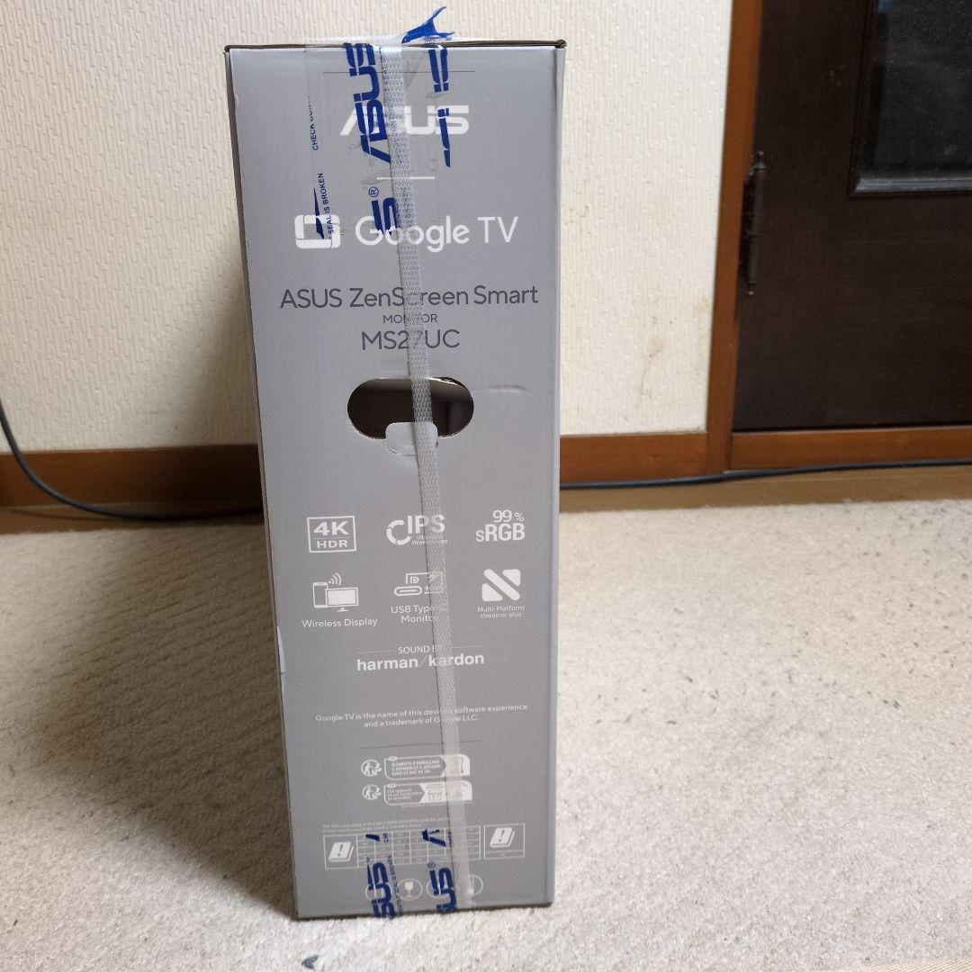 その他 ASUSZenScreenSmartMS27UCGoogleTV