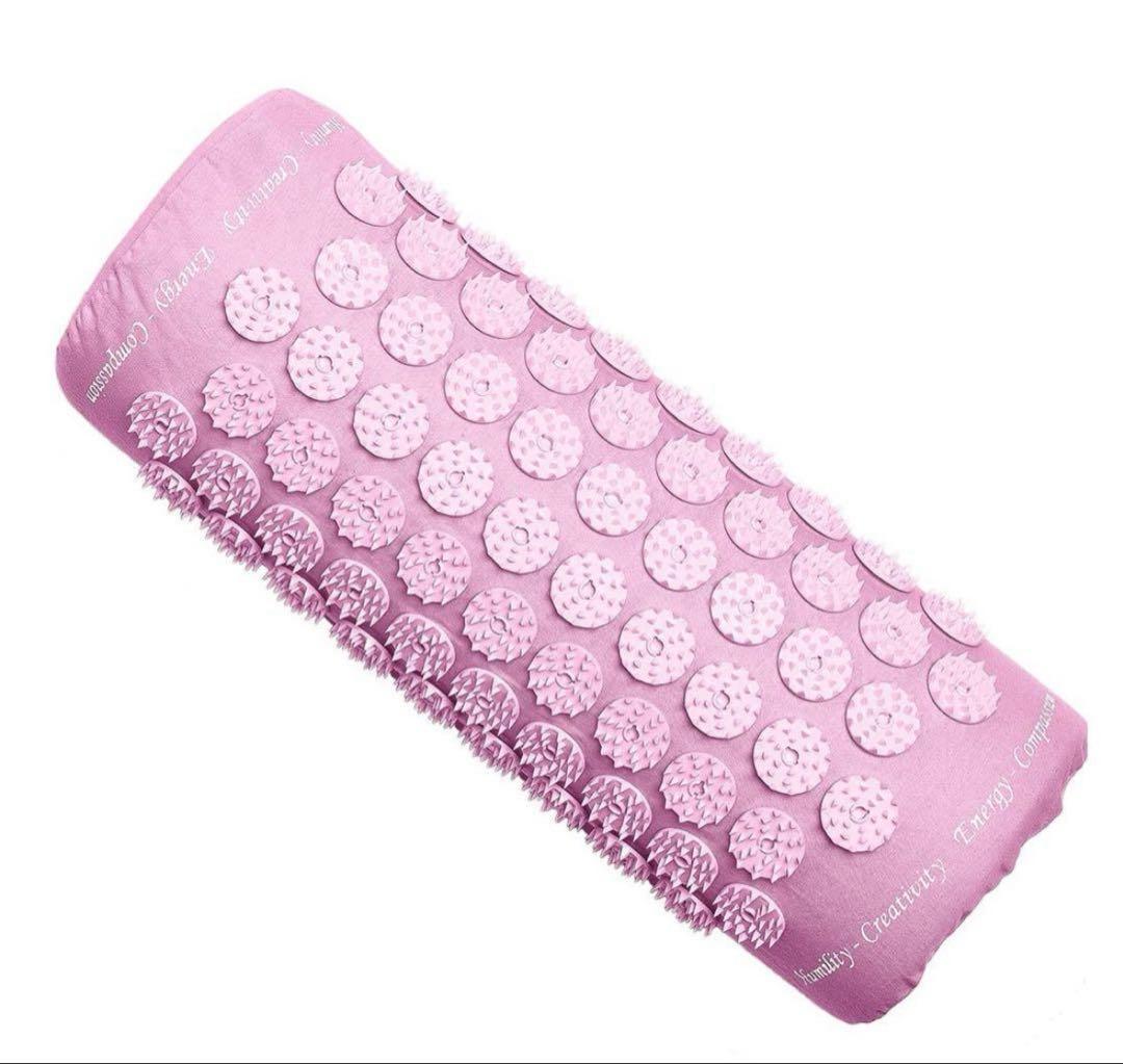 【美品】SHAKTI シャクティマット &枕セット　ピンク