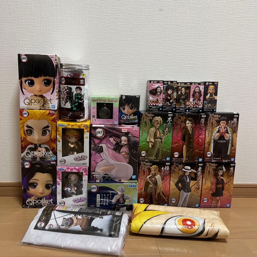 「未開封」鬼滅の刃 不死川実弥 ちょこのせフィギュア他セット Qposket