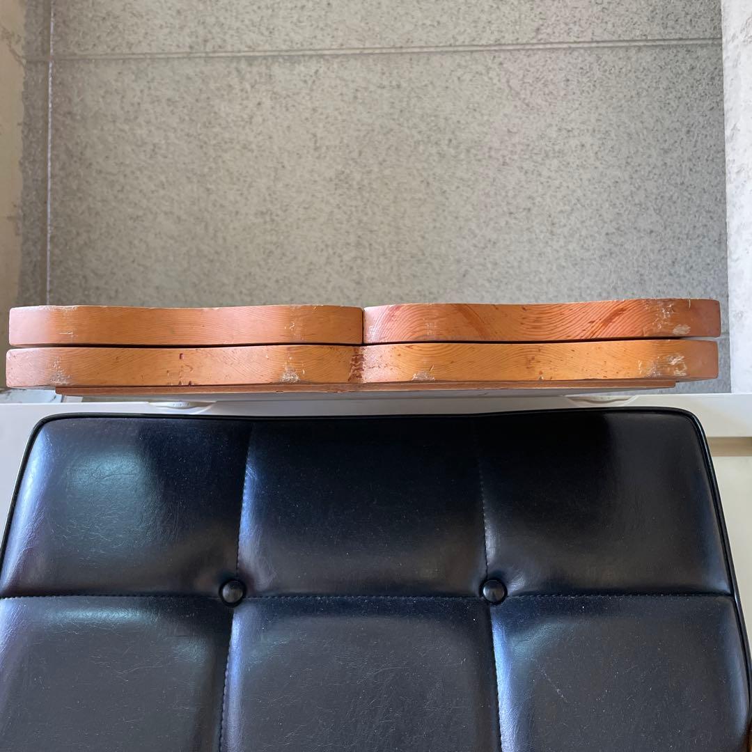 ヴィンテージ ウッドドア ミラー 両開き扉式 壁掛け 鏡 姿見 蚤の市 ルーバー