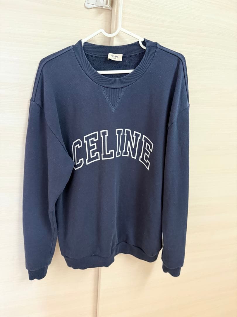 CELINE ロゴ　トレーナー　スウェット　S