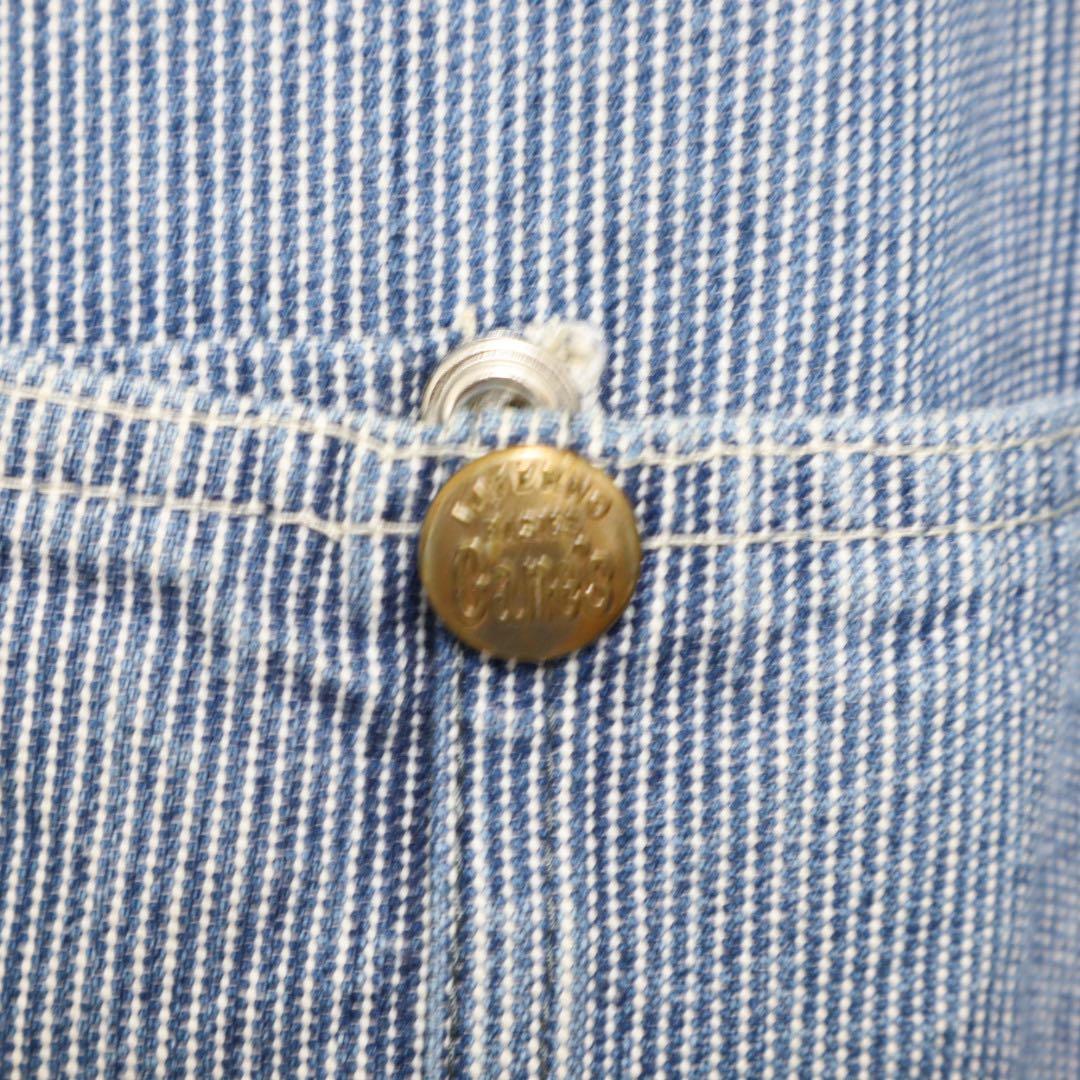 N-264 SUGARCANE シュガーケーン　ヒッコリーカバーオール　アメカジ