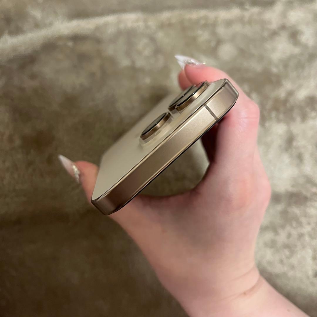 iPhone 16Pro デザートチタニウム 100%