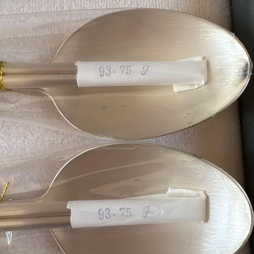 韓国　スプーンセット 2本保証書付き