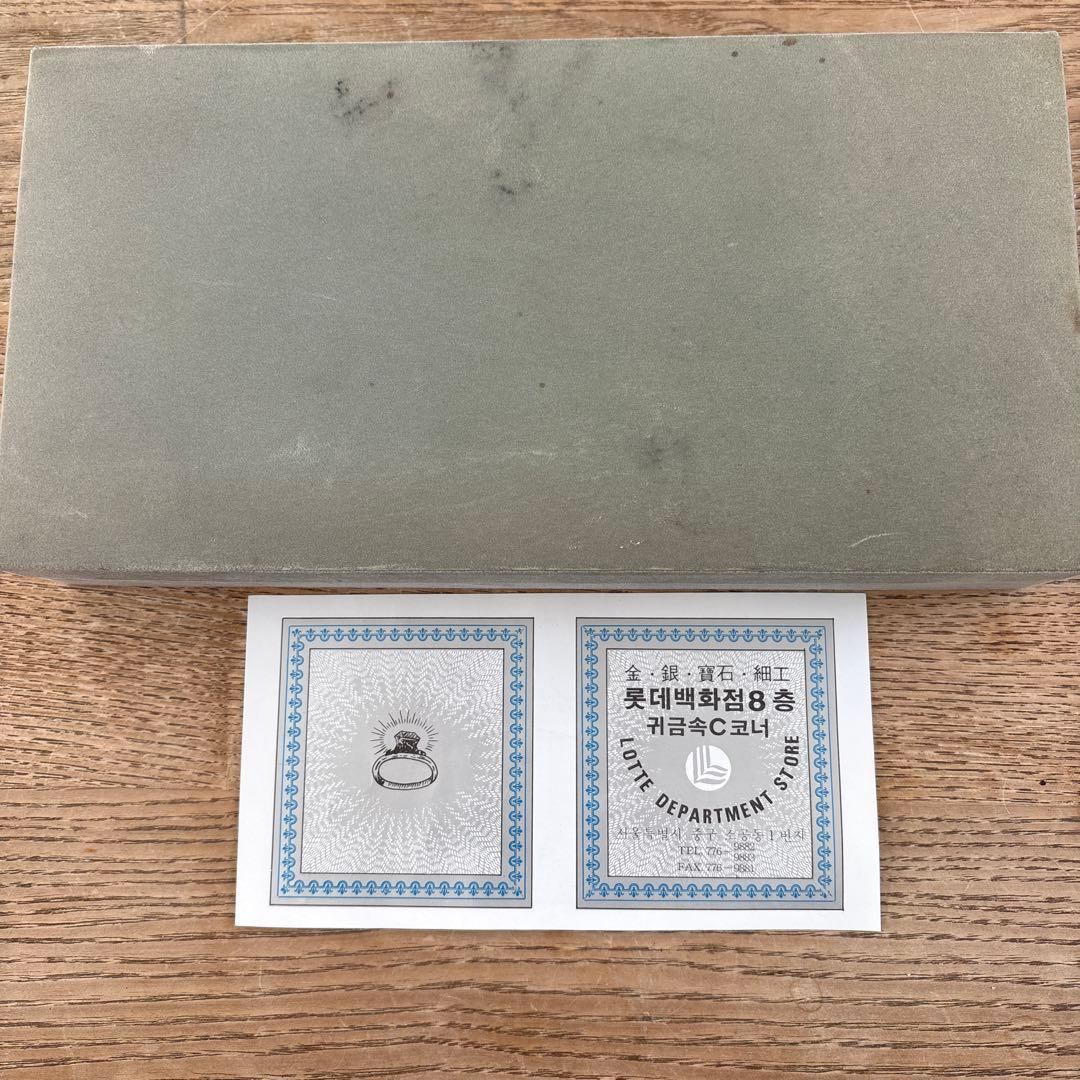 韓国　スプーンセット 2本保証書付き