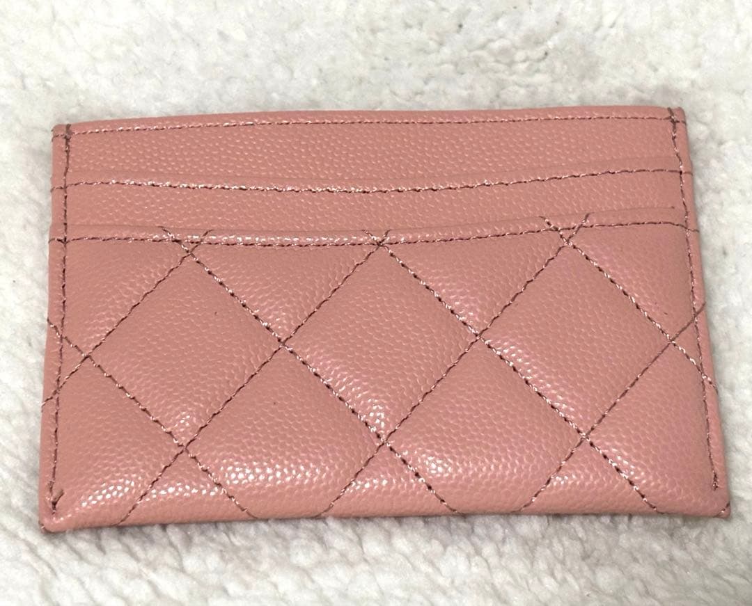 CHANEL ノベルティ　ピンク カードケース