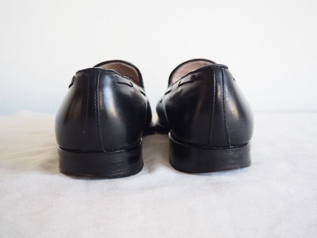 靴 Alden 660 Black Tassle Loafers US 8