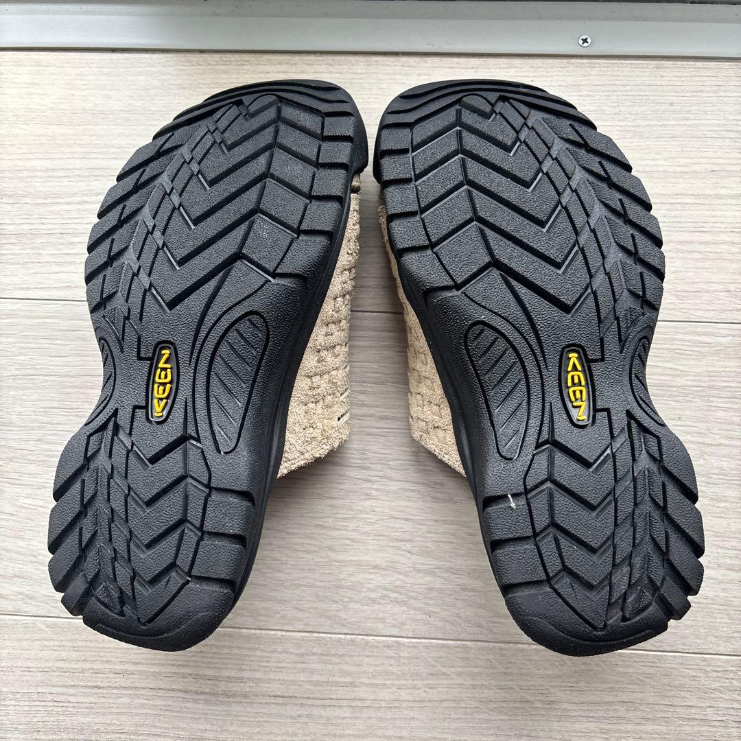 ネコポス KEEN ベージュ クロッグサンダル