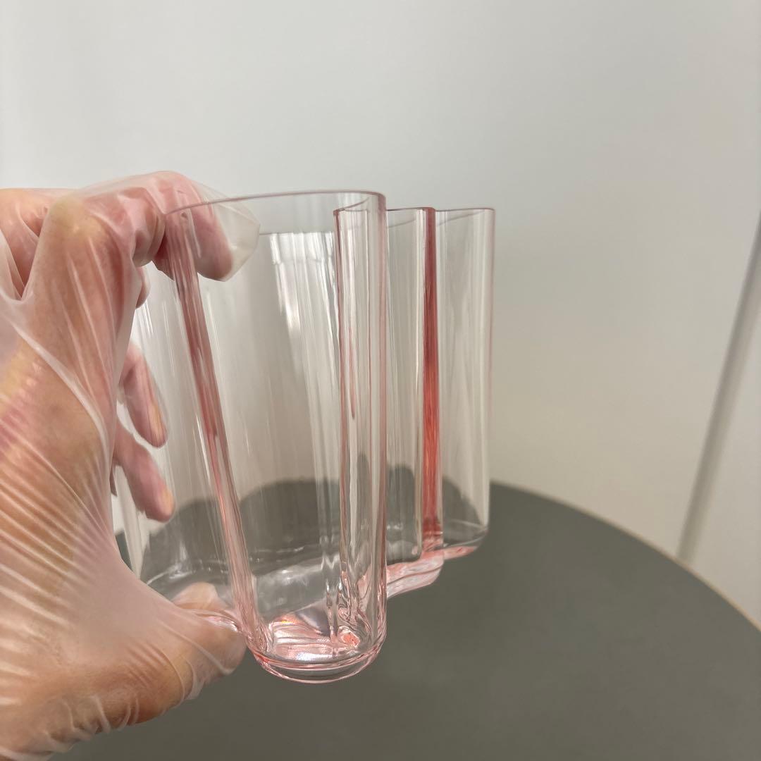  aalto イッタラ アアルト ベース サーモンピンク 95mm