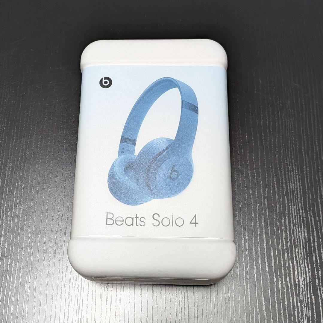 Beats Solo 4 Bluetooth ワイヤレスヘッドフォン ブルー